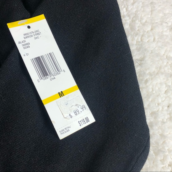 Jones New York 📌 medium NWT black cape jacket, heavy material one top button - Picture 8 of 9